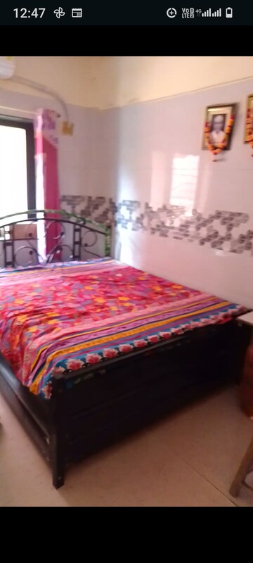 Bedroom in 1 BHK Apartment at Urja Pratik CHS, Kalwa – for Rent