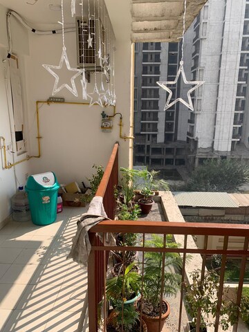 Balcony in 3 BHK Builder Floor at Sector 15 – for Rent