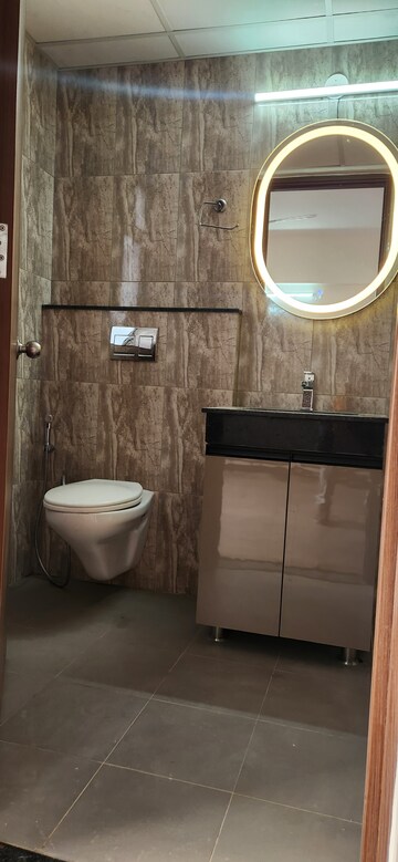 Bathroom in 2 BHK Apartment at Shapoorji Pallonji Joyville Gurgaon, Sector 102 – for Rent