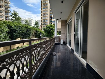 Balcony in 3 BHK Builder Floor at Emaar Marbella, Sector 66 – for Rent