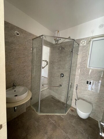 Bathroom in 2 BHK Apartment at Mahalunge – for Rent