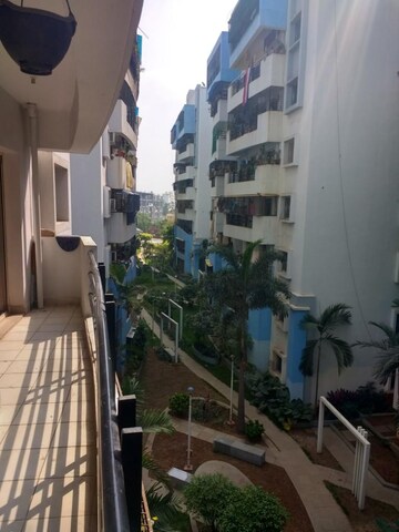 Balcony in 3 BHK Apartment at Sri Nivas Heights, Uppal – for Sale