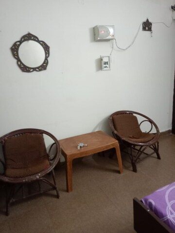 Master Bedroom in 1 RK Apartment at Hanumant Bollywood Heights-2, Dhakoli Village – for Rent
