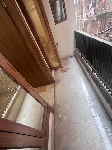 Balcony in 3 BHK Builder Floor at Panchsheel Vihar – for Sale