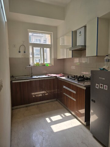 Kitchen in 3 BHK Builder Floor at Puri Aanandvilas, Sector 81 – for Rent