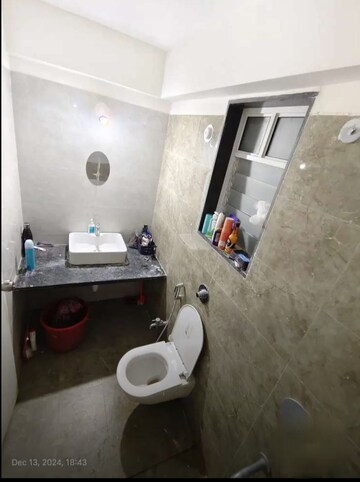 Bathroom in 2 BHK Apartment at Dhanori – for Rent