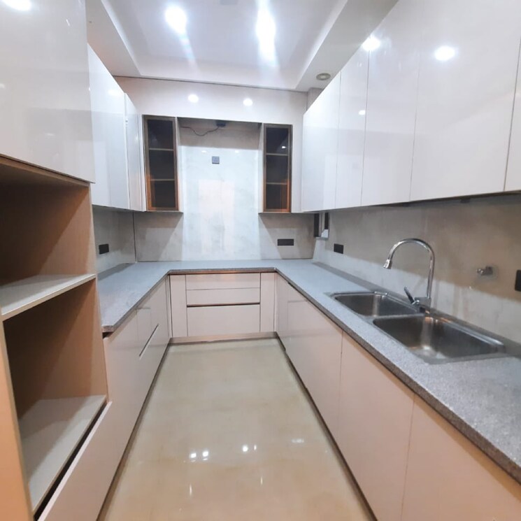 Kitchen, malviya nagar 3 Bedroom 1800 Sq.Ft. Builder Floor In Malviya Nagar Delhi 7985251