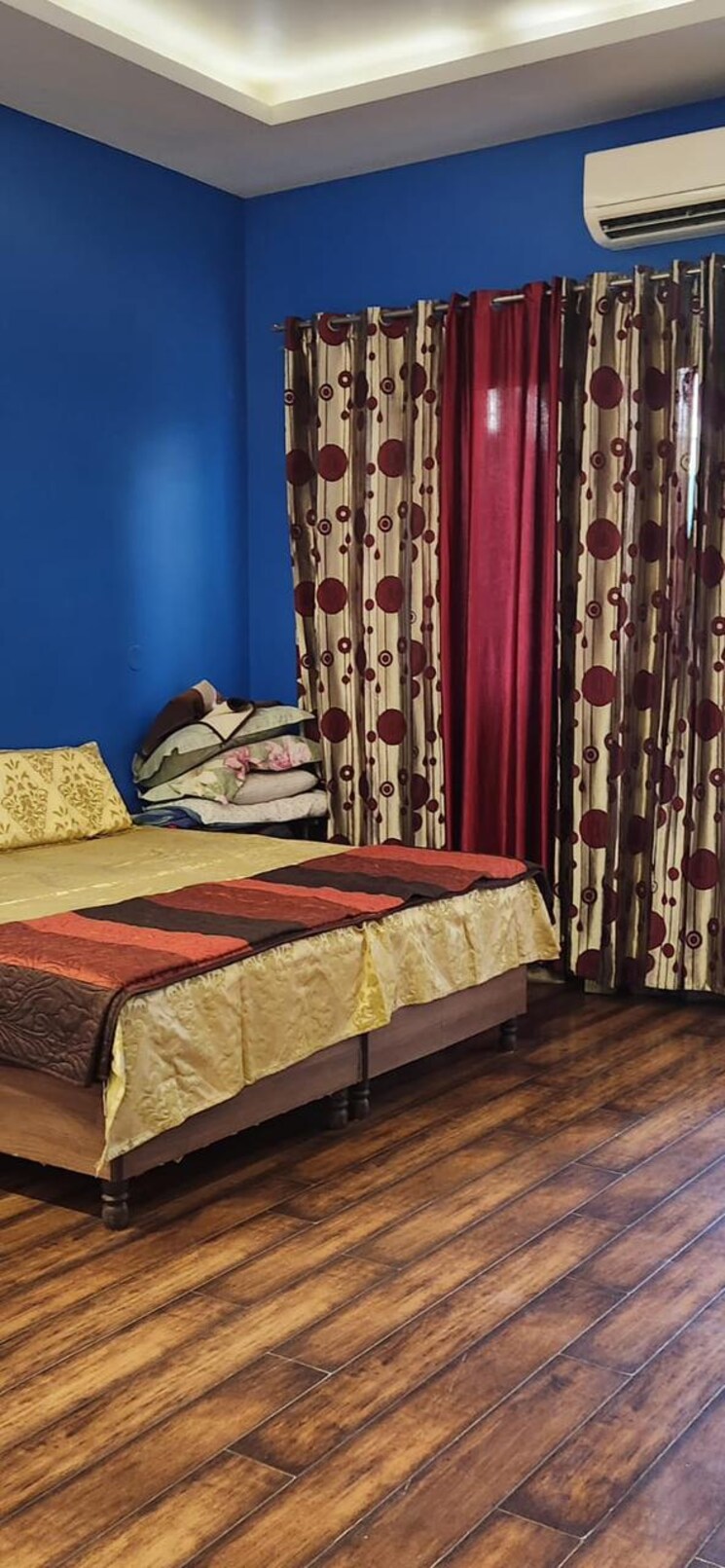 Master Bedroom, ansal-sushant-lok-i 4 Bedroom 3650 Sq.Ft. Builder Floor In Sector 43 Gurgaon 7985326
