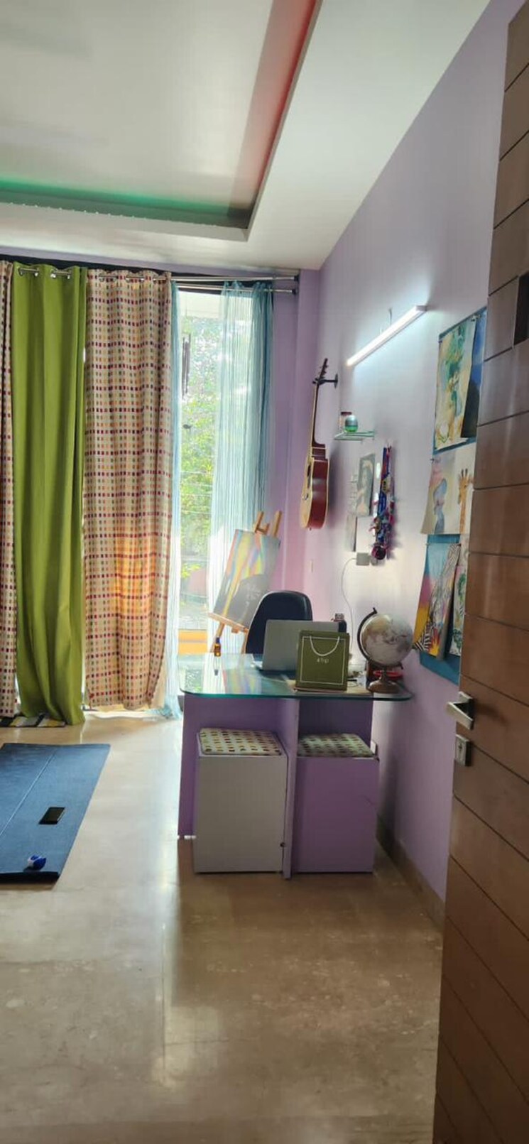 Master Bedroom, ansal-sushant-lok-i 4 Bedroom 3650 Sq.Ft. Builder Floor In Sector 43 Gurgaon 7985326