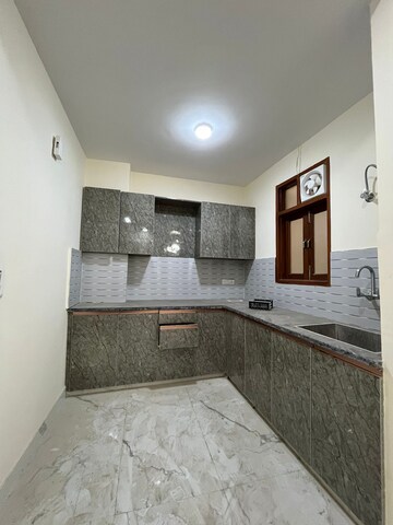 Kitchen in 1 BHK Builder Floor at Freedom Fighters Enclave – for Rent