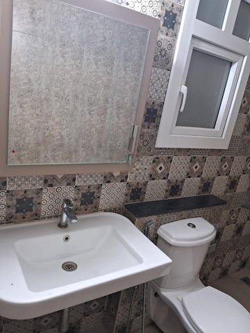 Bathroom in 2 BHK Apartment at Brigade Cornerstone Utopia, Varthur – for Rent
