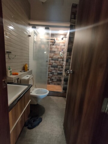 Bathroom in 3 BHK Builder Floor at Paschim Vihar – for Rent