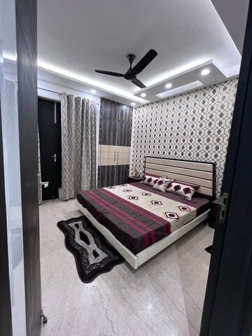Bedroom in 4 BHK Builder Floor at Paschim Vihar – for Rent