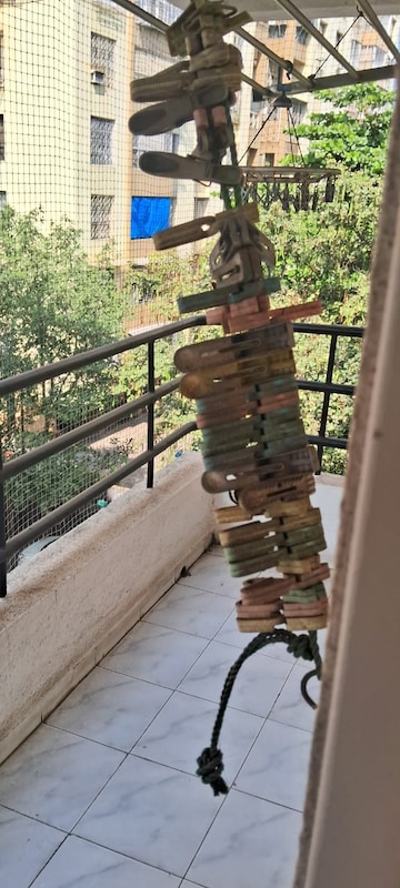 Balcony in 2 BHK Apartment at Sunshree Gold, Nibm Road – for Rent