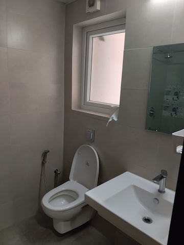Bathroom in 3 BHK Apartment at My Home Krishe, Financial District – for Rent