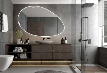 Bathroom in 3 BHK Apartment at Oxirich Chintamani, Sector 103 – for Sale