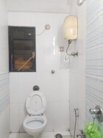 Bathroom in 2 BHK Apartment at Ravechi Heights, Kharghar – for Rent