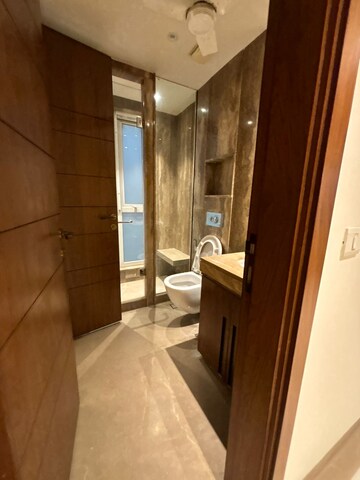 Attached Bathroom in 4 BHK Builder Floor at Gulmohar Park – for Rent