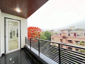 Balcony in 4 BHK Apartment at East Of Kailash – for Rent