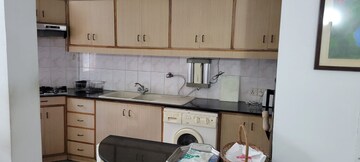 Kitchen in 2 BHK Apartment at DLF Silver Oaks, Sector 26 – for Rent