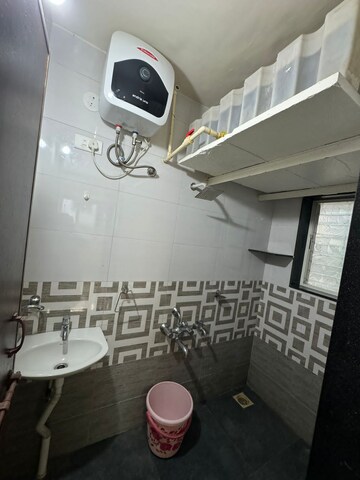 Bathroom in 2 BHK Apartment at Kolte Patil Heritage, Bhosle Nagar – for Rent