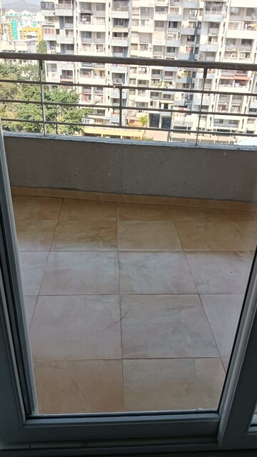 Balcony in 2 BHK Apartment at Kolte Patil Heritage, Bhosle Nagar – for Rent