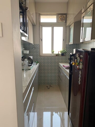 Kitchen in 1.5 BHK Apartment at Runwal Forests, Kanjurmarg West – for Rent