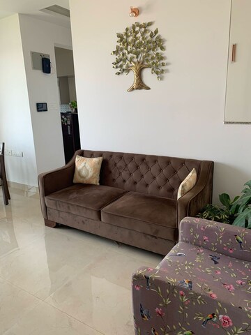 Living Room in 1.5 BHK Apartment at Runwal Forests, Kanjurmarg West – for Rent