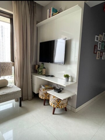 Living Room in 2 BHK Apartment at The Wadhwa Atmosphere, Mulund West – for Rent