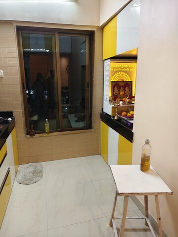 Kitchen in 2 BHK Apartment at Harmony Horizons, Ghodbunder Road – for Sale