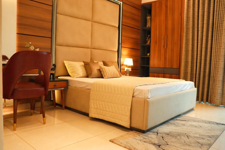 Bedroom, ambala highway 3 Bedroom 1750 Sq.Ft. Apartment In Ambala Highway Zirakpur 7985903