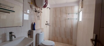 Bathroom in 3 BHK Apartment at Panchsheel Pratistha, Sector 75 – for Rent