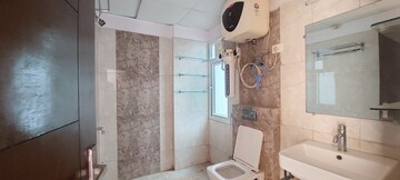 Bathroom in 3 BHK Apartment at Panchsheel Pratistha, Sector 75 – for Rent