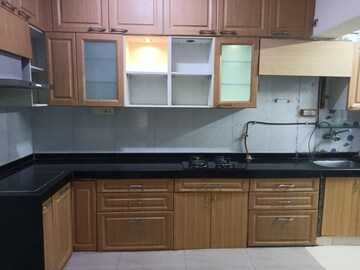 Kitchen in 2.5 BHK Apartment at Sawan Highness, Kharghar – for Rent