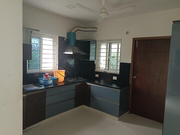 Kitchen in 3 BHK Apartment at Alekhya Lotus leaf, Madhapur – for Rent
