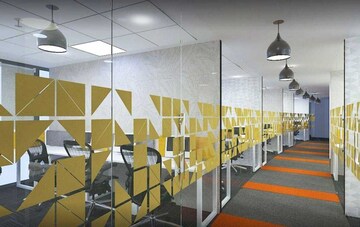 Staircase in  Office Space at Rnt Marg – for Rent