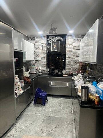 Kitchen in 3 BHK Builder Floor at East Of Kailash – for Rent