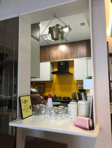 Kitchen in 2 BHK Apartment at The Wadhwa Atmosphere, Mulund West – for Rent
