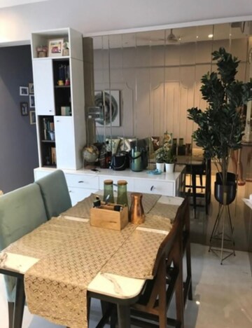 Living Room in 2 BHK Apartment at The Wadhwa Atmosphere, Mulund West – for Rent