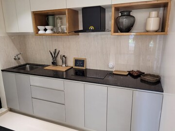 Kitchen in 3 BHK Apartment at Shapoorji Pallonji Joyville Celestia, Hadapsar – for Sale
