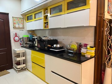 Kitchen in 3 BHK Apartment at Gangothri Nakshatra Pride, Narsingi – for Rent