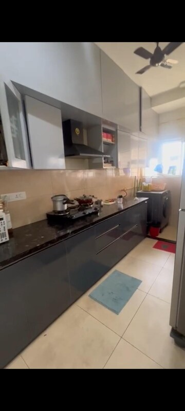 Kitchen in 2.5 BHK Apartment at Prestige High Fields, Gachibowli – for Rent