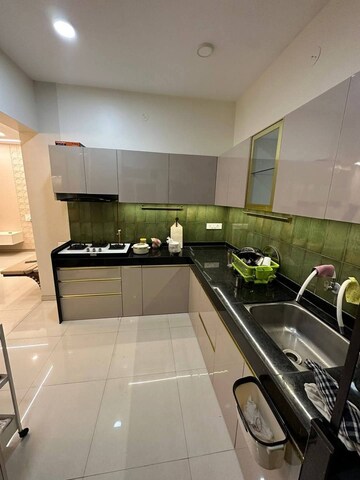 Kitchen in 1 BHK Apartment at Gera Park View, Kharadi – for Sale