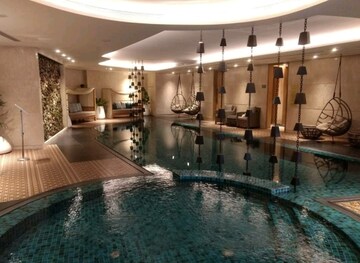 Swimming Pool in 3 BHK Apartment at Lodha World One, Worli – for Rent