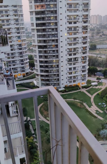 Balcony in 4 BHK Apartment at Emaar The Palm Drive-The Sky Terraces, Sector 66 – for Rent