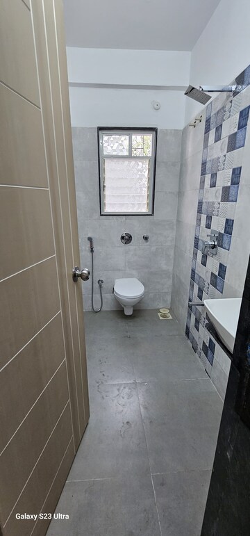 Bathroom in 1 BHK Apartment at Wadgaon Sheri – for Rent