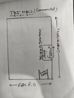 452 Sq.Ft. Retail Shop in Tdi Mall Fatehabad Road A