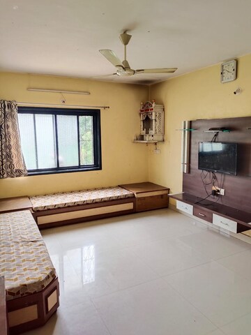 Living Room in 1 BHK Apartment at Wadgaon Sheri – for Rent