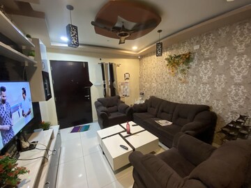 Living Room in 2 BHK Apartment at Cybercity Rainbow Vistas, Hi Tech City – for Rent