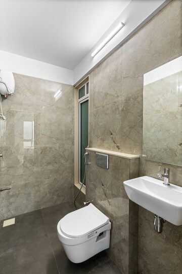 Bathroom in 2 BHK Apartment at Dosti Greenscape, Hadapsar – for Sale